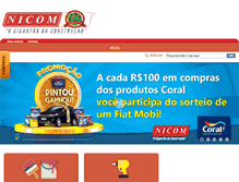 Tablet Screenshot of nicom.com.br